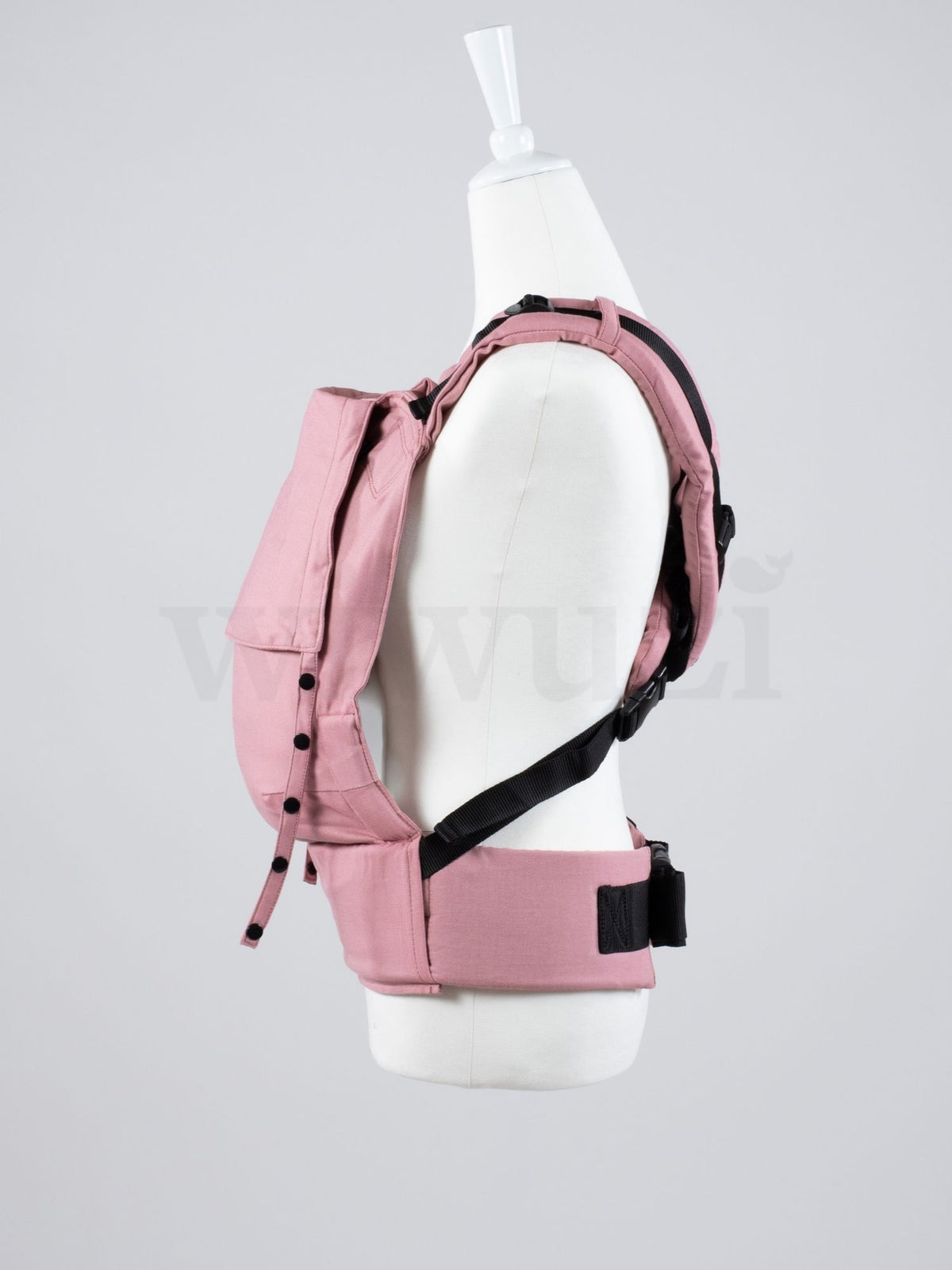 Fräulein Hübsch Fullbuckle NEWBORN – Babytrage aus Bio-Baumwolle