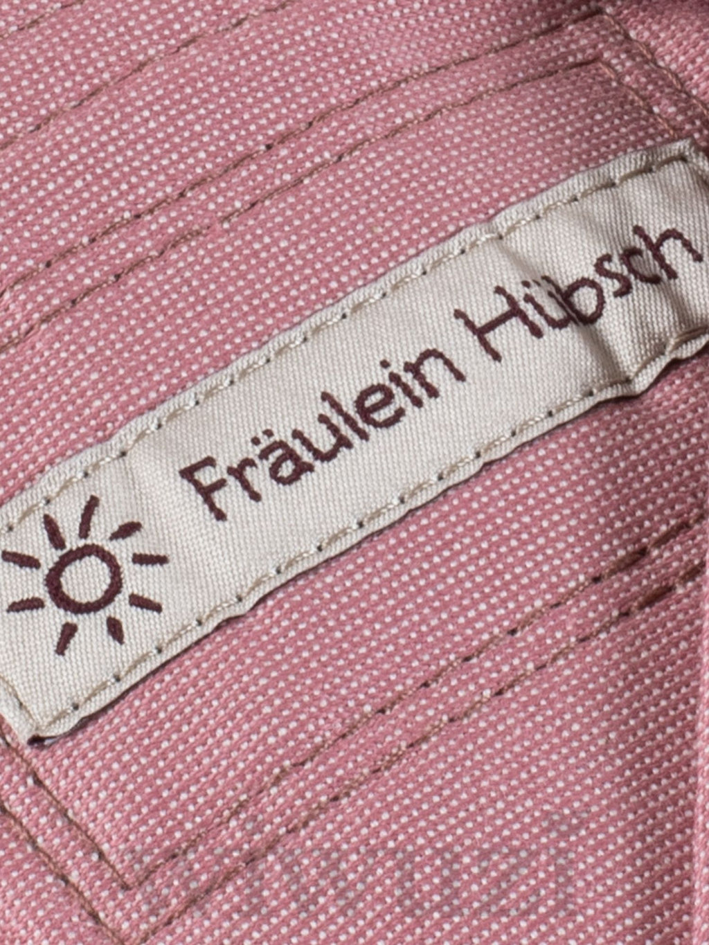 Fräulein Hübsch Fullbuckle NEWBORN – Babytrage aus Bio-Baumwolle