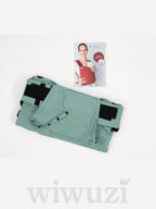 Fräulein Hübsch Fullbuckle Onesize Jade – Babytrage aus Bio-Baumwolle