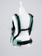 Fräulein Hübsch Fullbuckle Onesize Jade – Babytrage aus Bio-Baumwolle