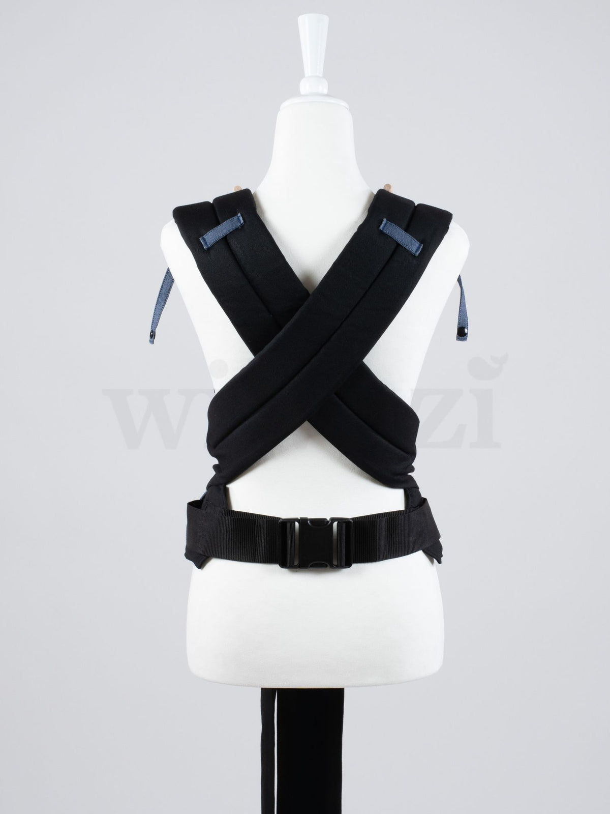 Fräulein Hübsch Mei Tai Denim – Ergonomische Babytrage aus Bio-Baumwolle