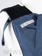 Fräulein Hübsch Mei Tai Denim – Ergonomische Babytrage aus Bio-Baumwolle