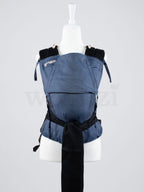 Fräulein Hübsch Mei Tai Denim – Ergonomische Babytrage aus Bio-Baumwolle