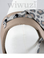 Fräulein Hübsch Mei Tai Toddlersize Leoprint – Ergonomische Babytrage aus Bio-Baumwolle