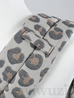 Fräulein Hübsch SoftTai Babysize Leoprint – Ergonomische Babytrage aus Bio-Baumwolle