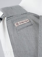 Fräulein Hübsch SoftTai V2 Toddlersize Silver – Ergonomische Babytrage aus Bio-Baumwolle