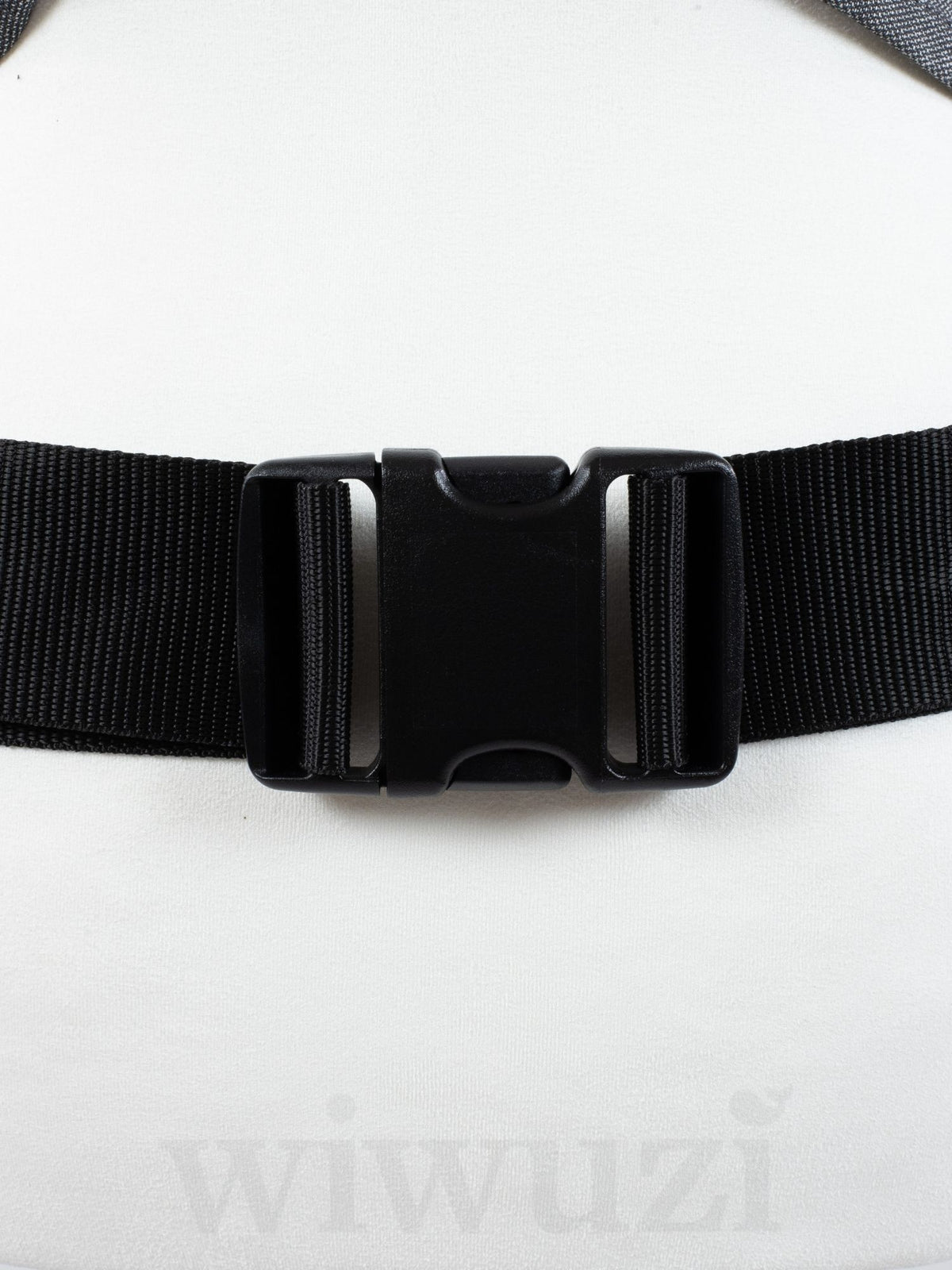 Fräulein Hübsch WrapCon Babysize Graphite – Ergonomische Babytrage aus Bio-Baumwolle