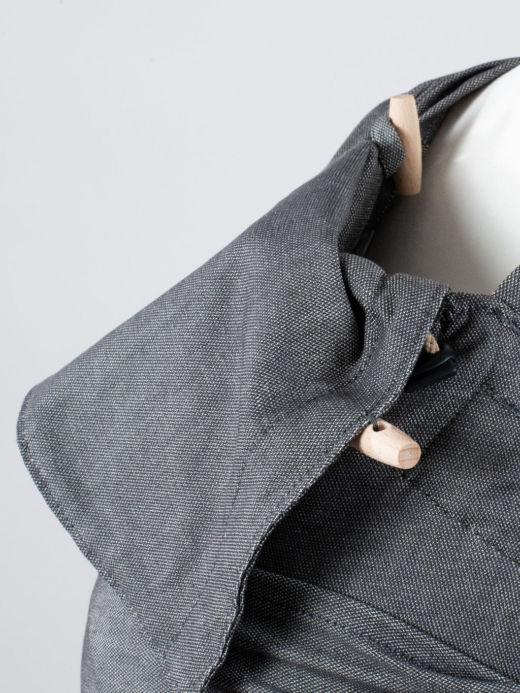 Fräulein Hübsch WrapCon Babysize Graphite – Ergonomische Babytrage aus Bio-Baumwolle