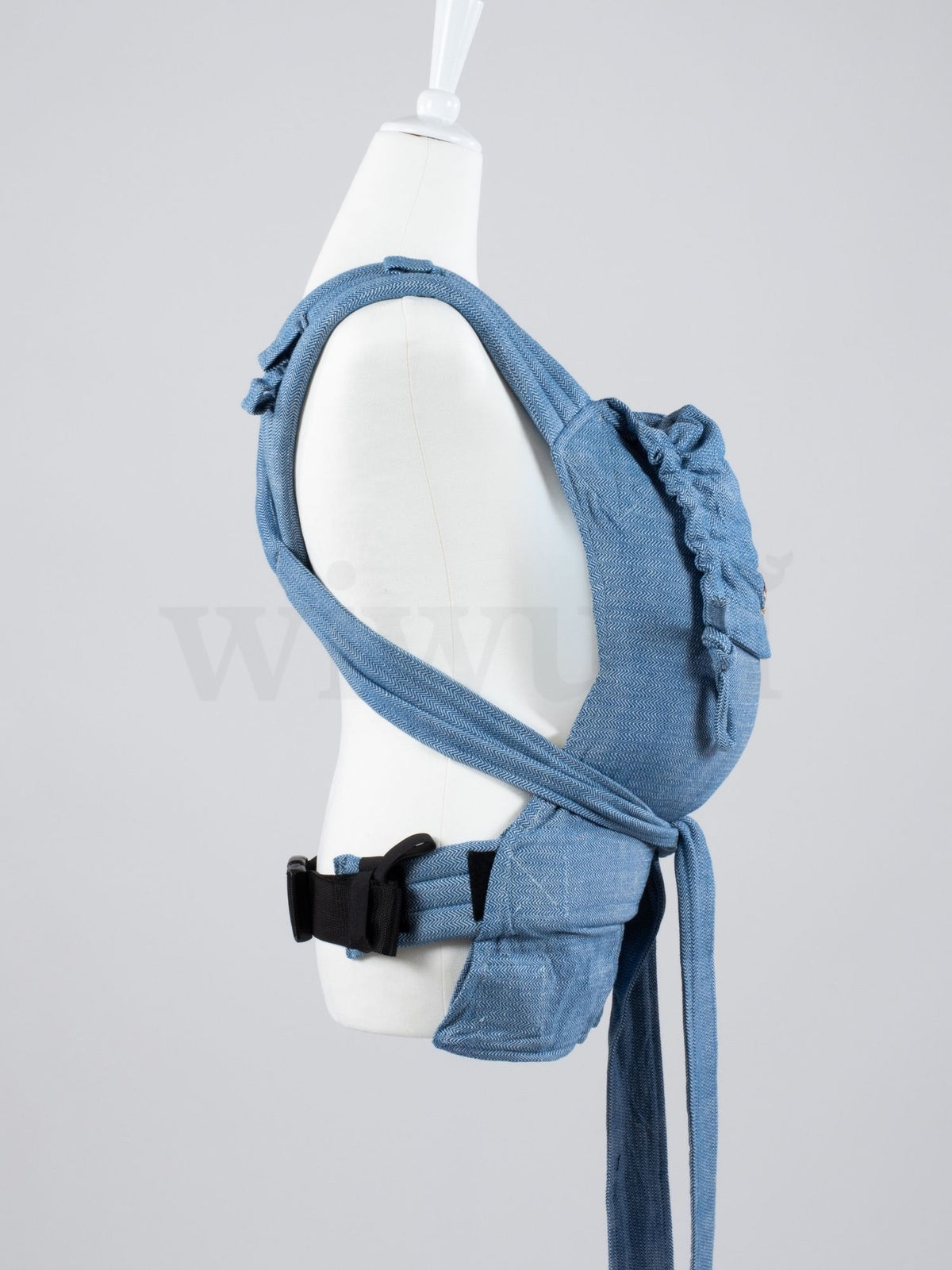 Girasol MySol® Blue Tweed mit Schnallenhüftgurt (Halfbuckle) – mit recycelter Baumwolle