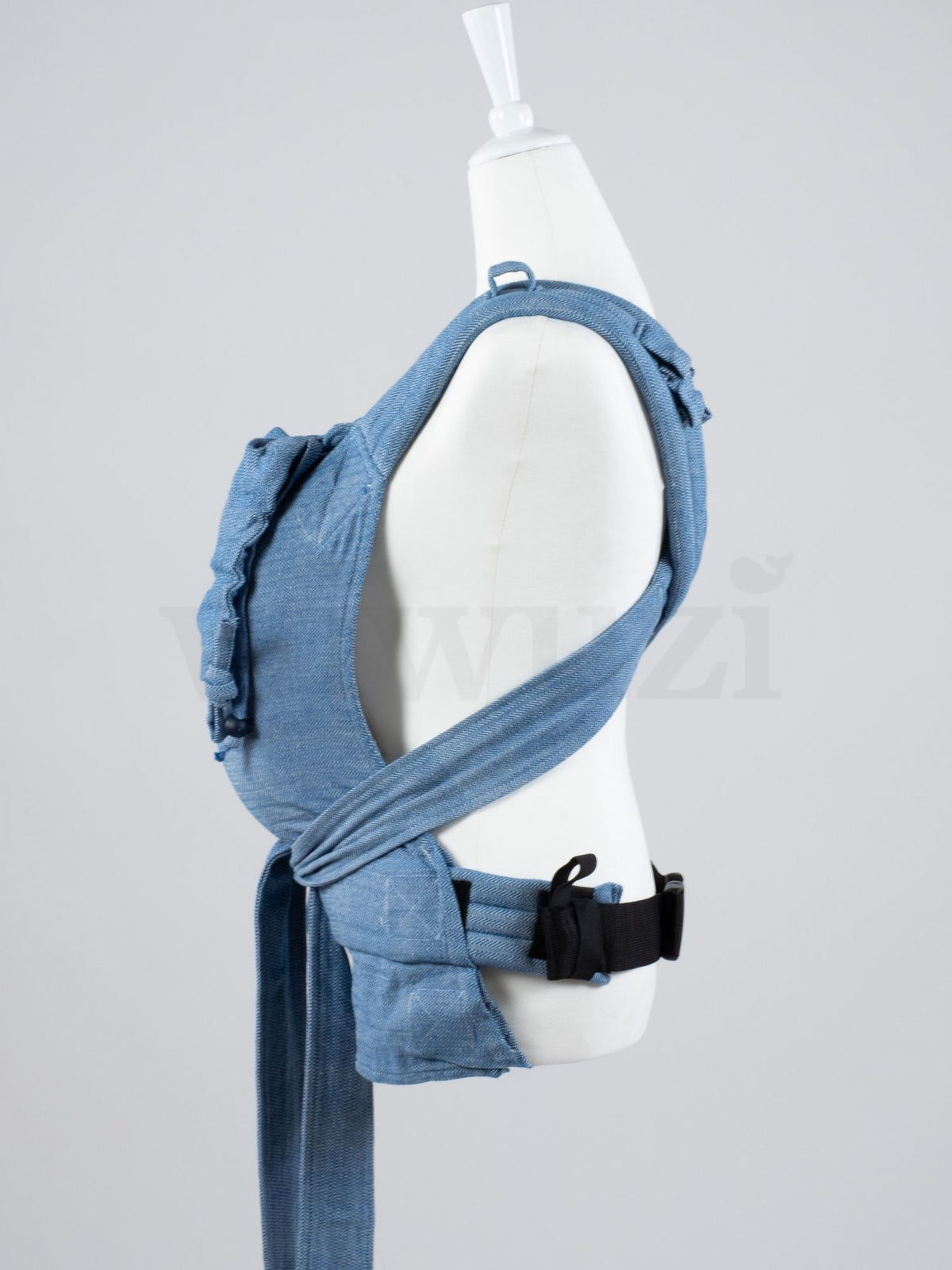 Girasol MySol® Blue Tweed mit Schnallenhüftgurt (Halfbuckle) – mit recycelter Baumwolle