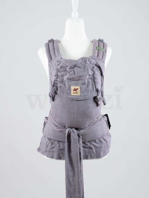Girasol MySol® Halfbuckle Palo Campeche Plant Dyed – Pflanzengefärbte Babytrage aus Baumwolle