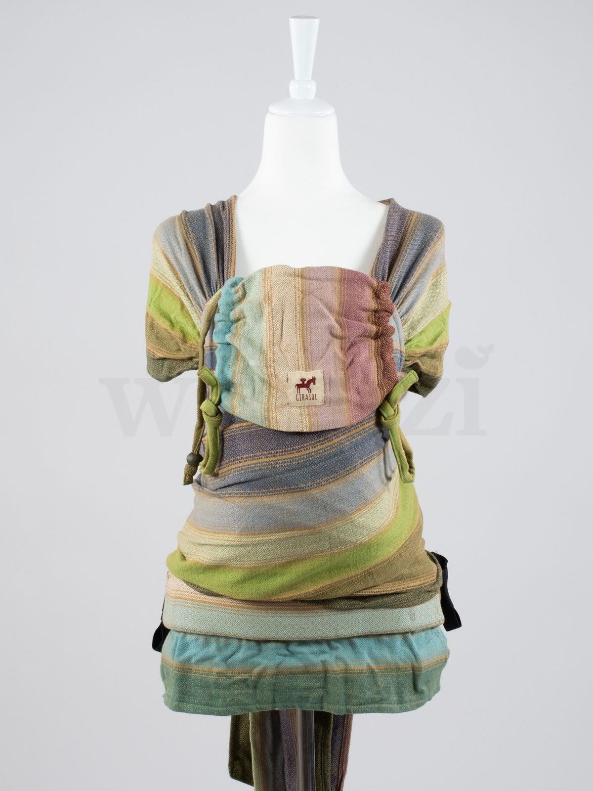 Girasol WrapMySol Rayos D'Oro mit Schnallenhüftgurt (Halfbuckle)